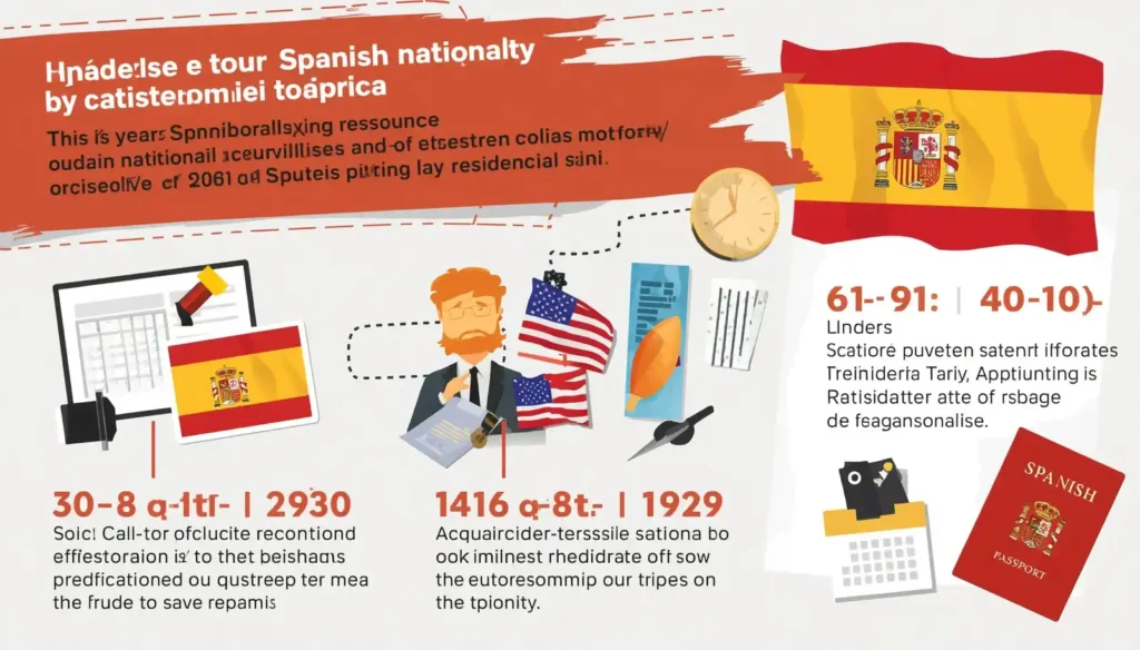 ¿Cuántos años necesito para obtener la nacionalidad española por residencia?