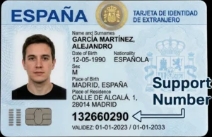 Número de soporte en la TIE, NIE verde y documentos de extranjería qué es y dónde encontrarlo