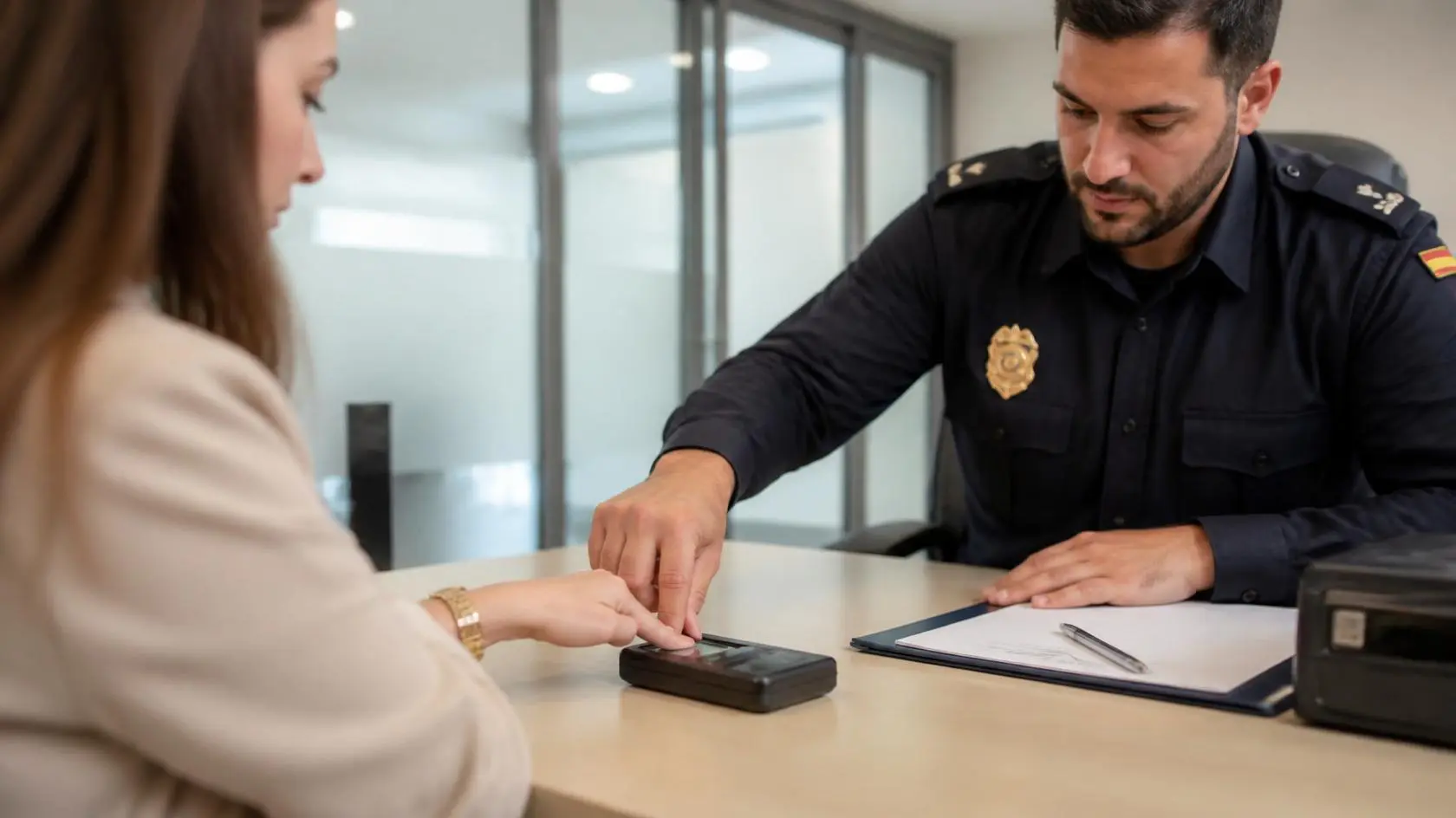 Toma de huellas para la TIE en Valencia documentos, tasa 790-012 y qué hacer después de la resolución favorable